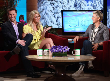 Ellen DeGeneres, Jake Pavelka, Vienna Girardi Ellen DeGeneres, Jake Pavelka, Vienna Girardi